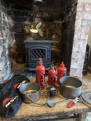 Msr stove bottles and - msr, titanium
