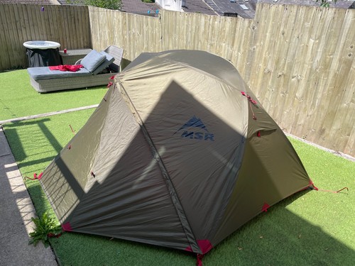 Person backpacking tent msr - backpacking,