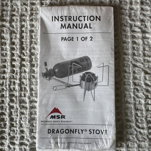 Instruction manual msr - instruction,