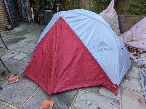 Msr elixir tent with - elixir, ground