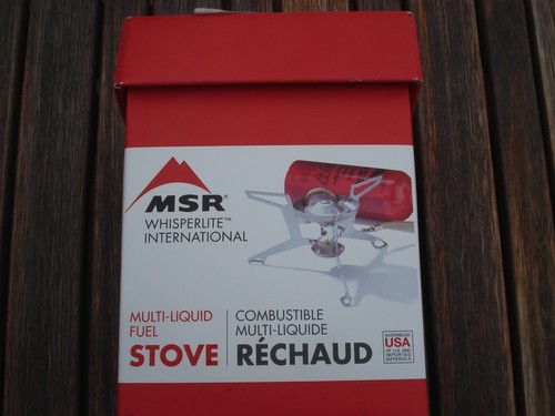 New msr whisperlite - new,