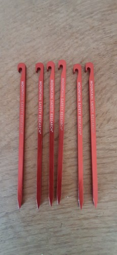 Msr tent pegs - stakes, 6