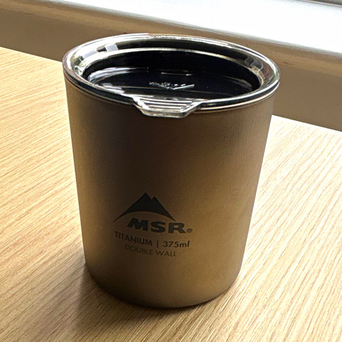 Msr titanium double walled cup - double,
